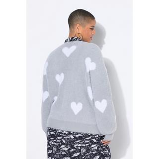 Studio Untold Cardigan Oversize Ultra Doux Cœurs  