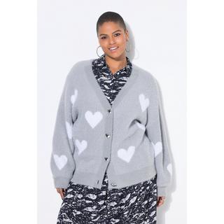 Studio Untold Cardigan Oversize Ultra Doux Cœurs  