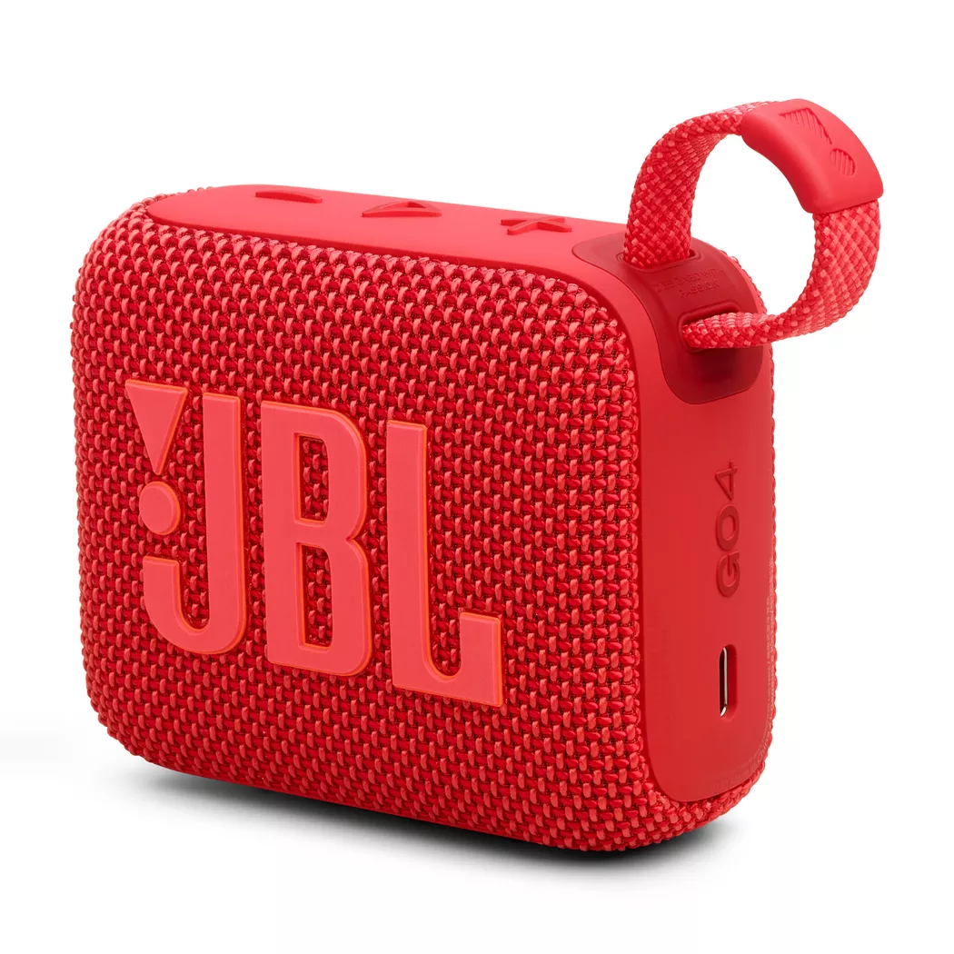 JBL Go 4 - Kompakter Bluetooth-Lautsprecher - Rot