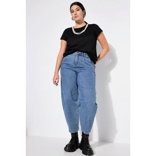 Studio Untold  Ballon-Jeans, Wide Shape, 5-Pocket, Elastikbund 