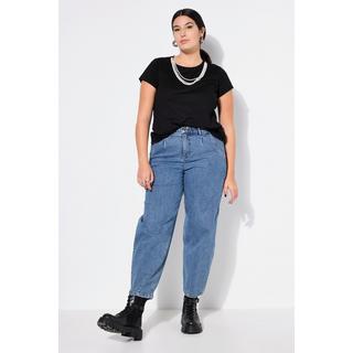 Studio Untold  Ballon-Jeans, Wide Shape, 5-Pocket, Elastikbund 