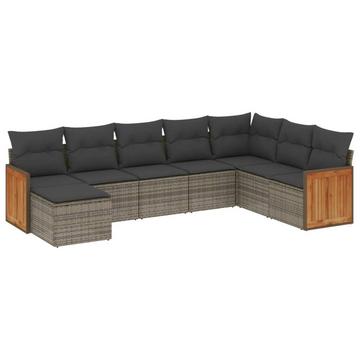Garten sofagarnitur poly-rattan