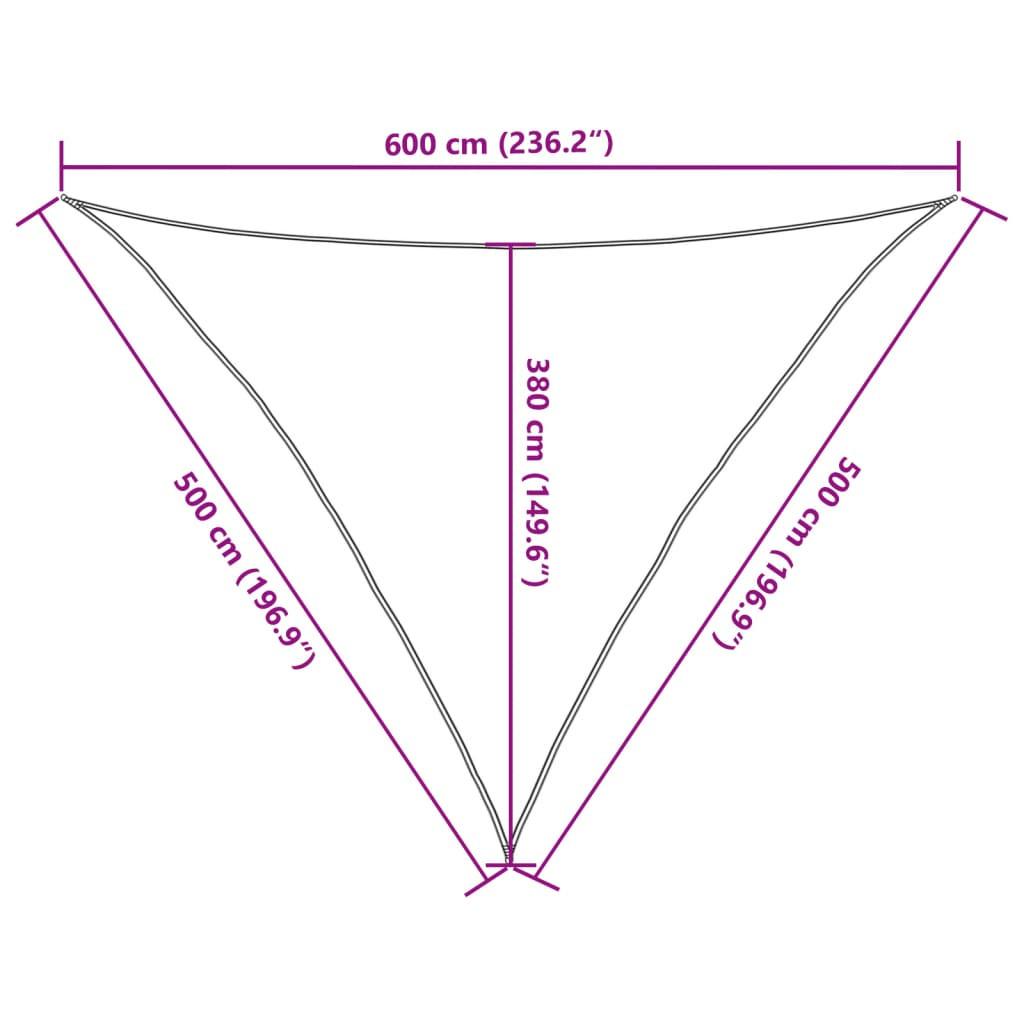 VidaXL Voile solaire  