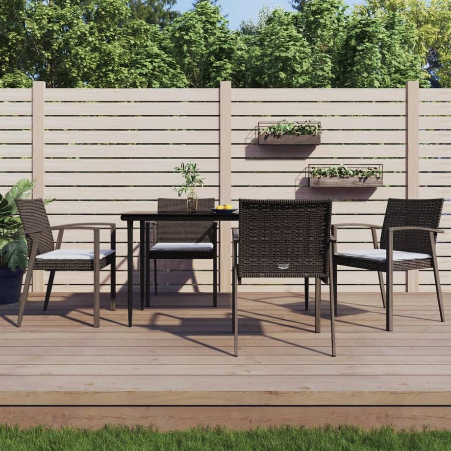 VidaXL Gartenstuhl poly-rattan  