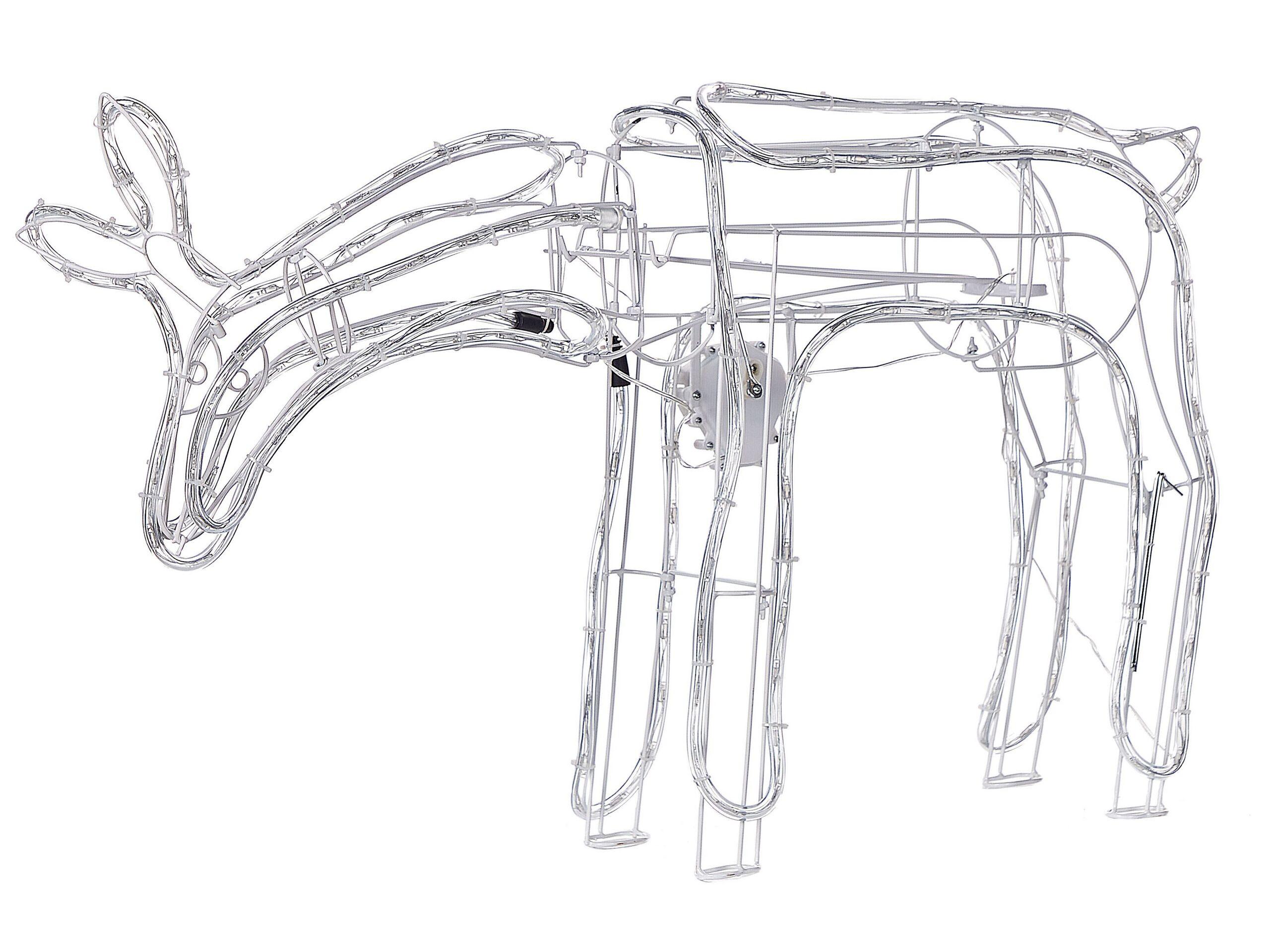 Beliani Decorazione per esterni en Ferro Moderno KRISTNES  