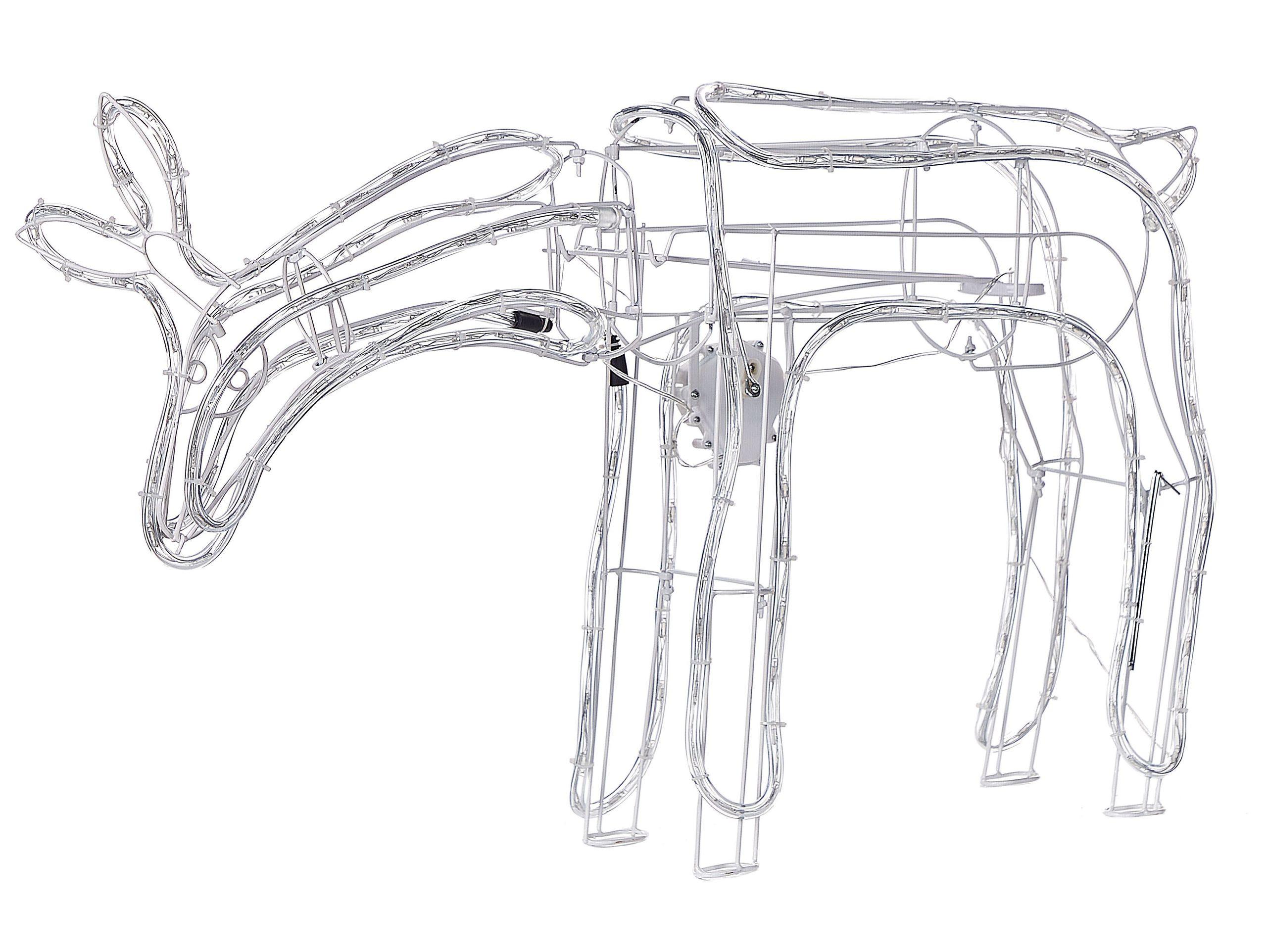 Beliani Decorazione per esterni en Ferro Moderno KRISTNES  