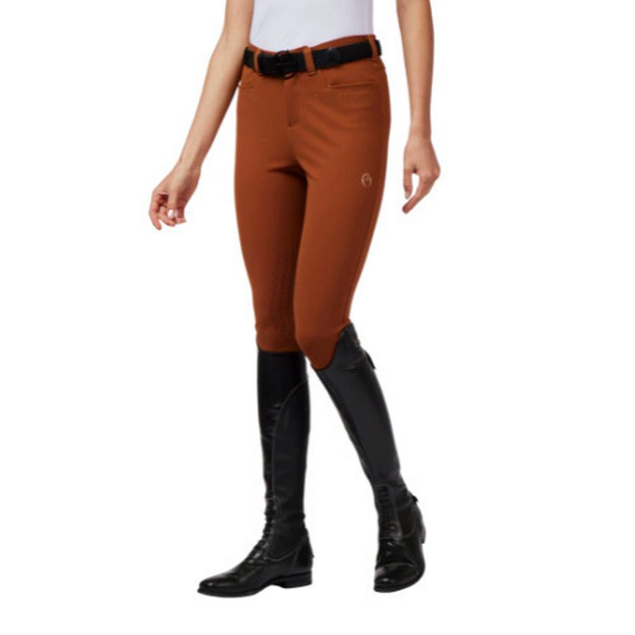 SYRACUSE RIDING BREECHES KNEE GRIP COCONUT
