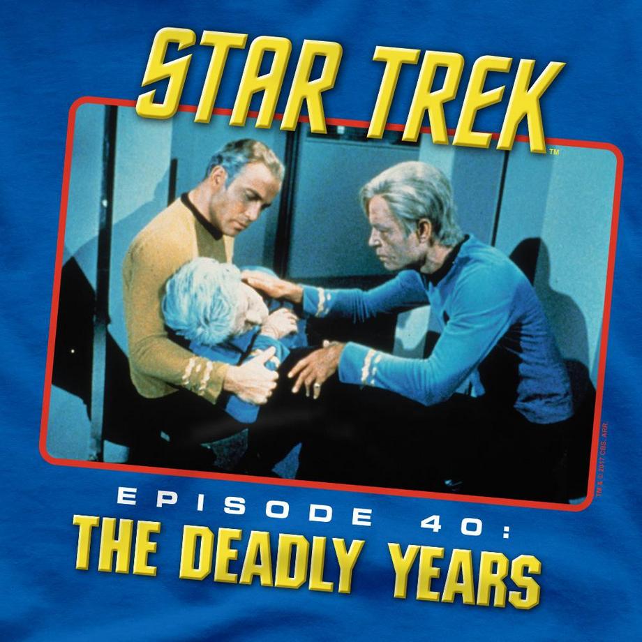 Star Trek Star Trek Episode 40 The Deadly Years T-Shirt  