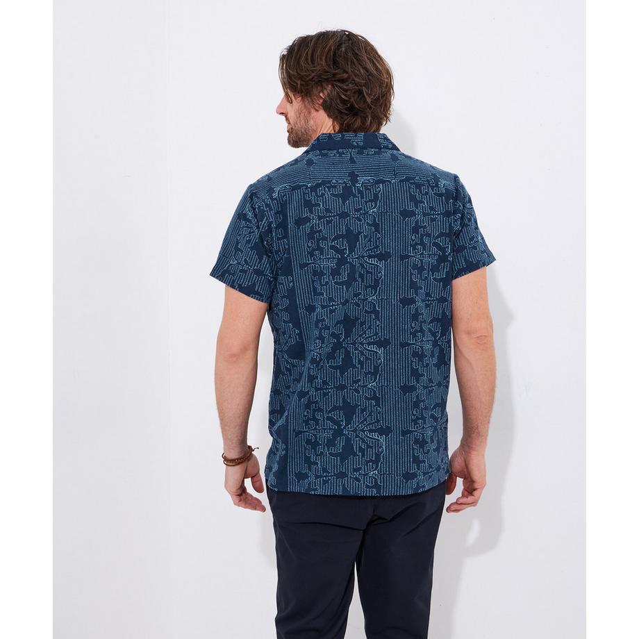 Joe Browns Chemise Lin Brodé Col Revers  