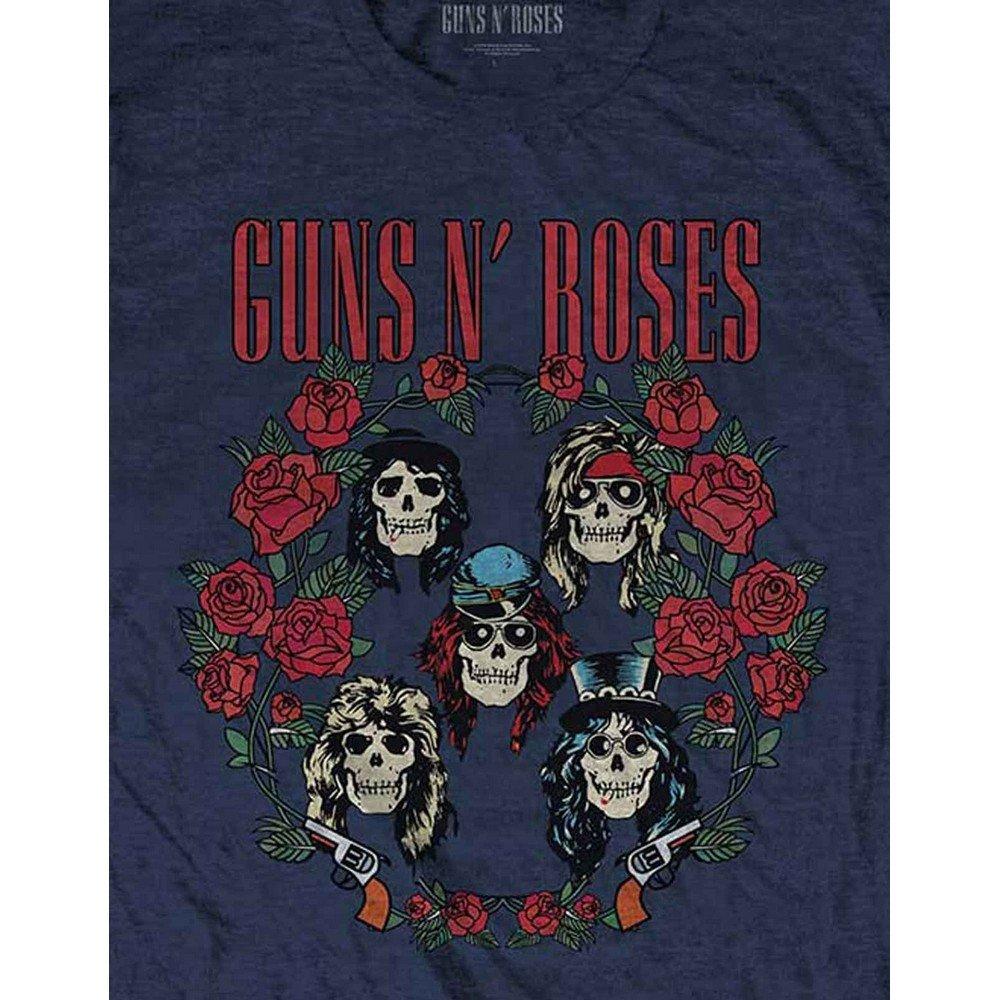 Guns N Roses Guns N' Roses Skulls and Roses T-Shirt  