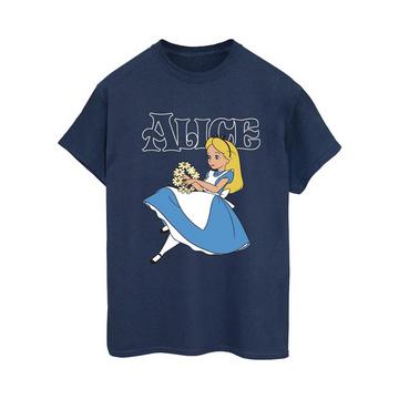 Tshirt ALICE IN WONDERLAND FLOWERS