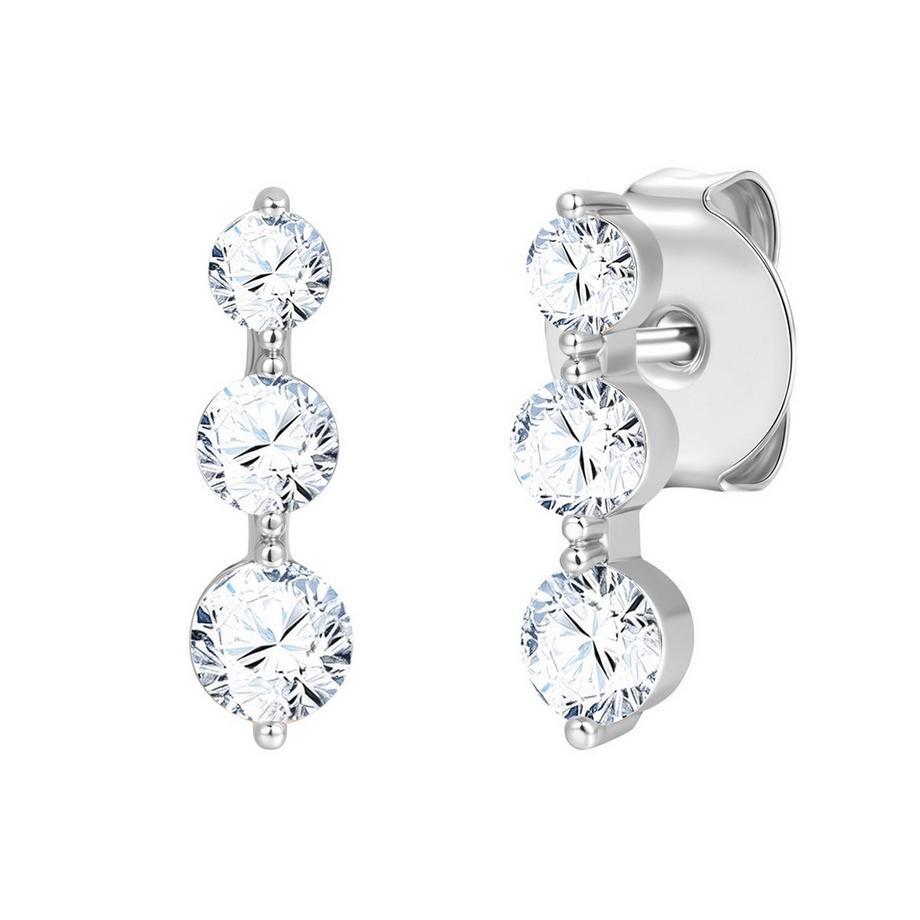 Boucles d'oreilles Laiton Zircon