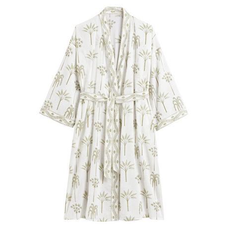 La Redoute Intérieurs  Kimono-Bademantel Siwa aus Baumwoll-Voile 