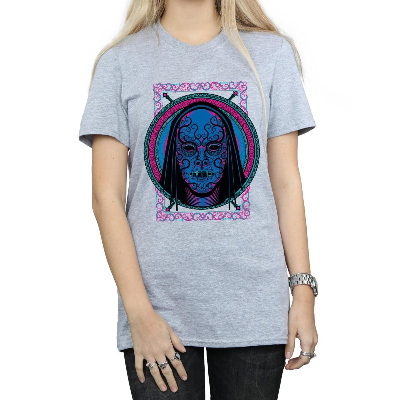 Harry Potter  Neon Death Eater Mask TShirt 