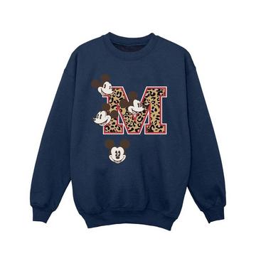 Mickey Mouse M Faces Sweatshirt