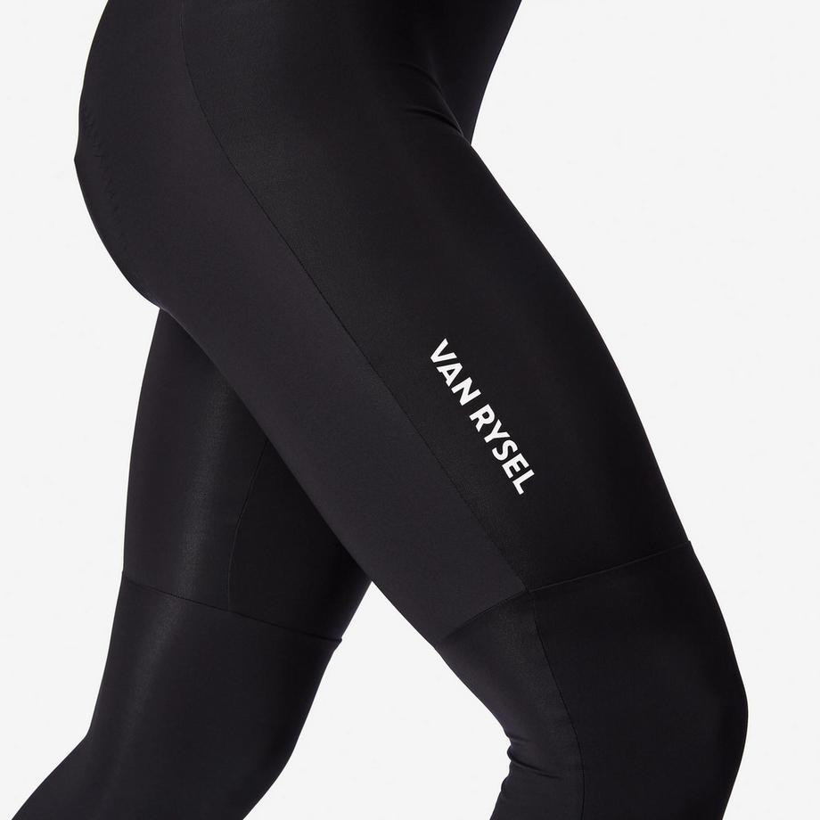 VAN RYSEL  Cuissard long de vélo de route temps frais homme, RCR-R 2 noir 