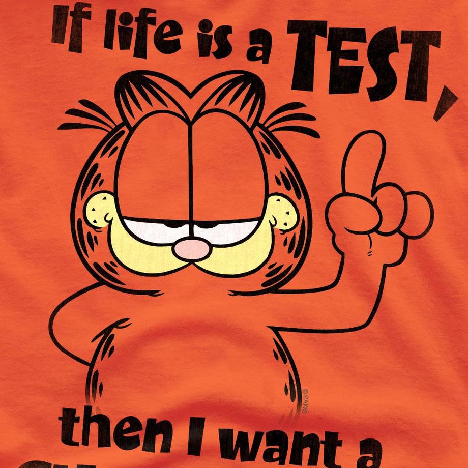 Garfield T-Shirt Cheat Sheet  