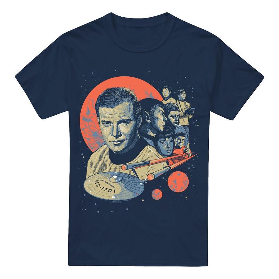 Star Trek Star Trek Original Series Bedrucktes T-Shirt  