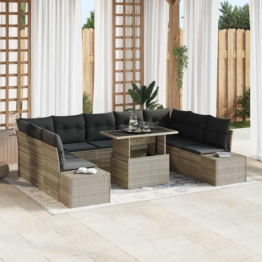 VidaXL Gartenmöbel poly-rattan  