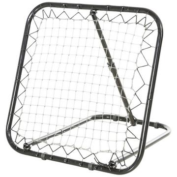 Rebondeur De Football Pliable But De Rebond Mur De Rebond 5 Niveaux Baseball Basketball Métal Noir 78X84X65-78Cm