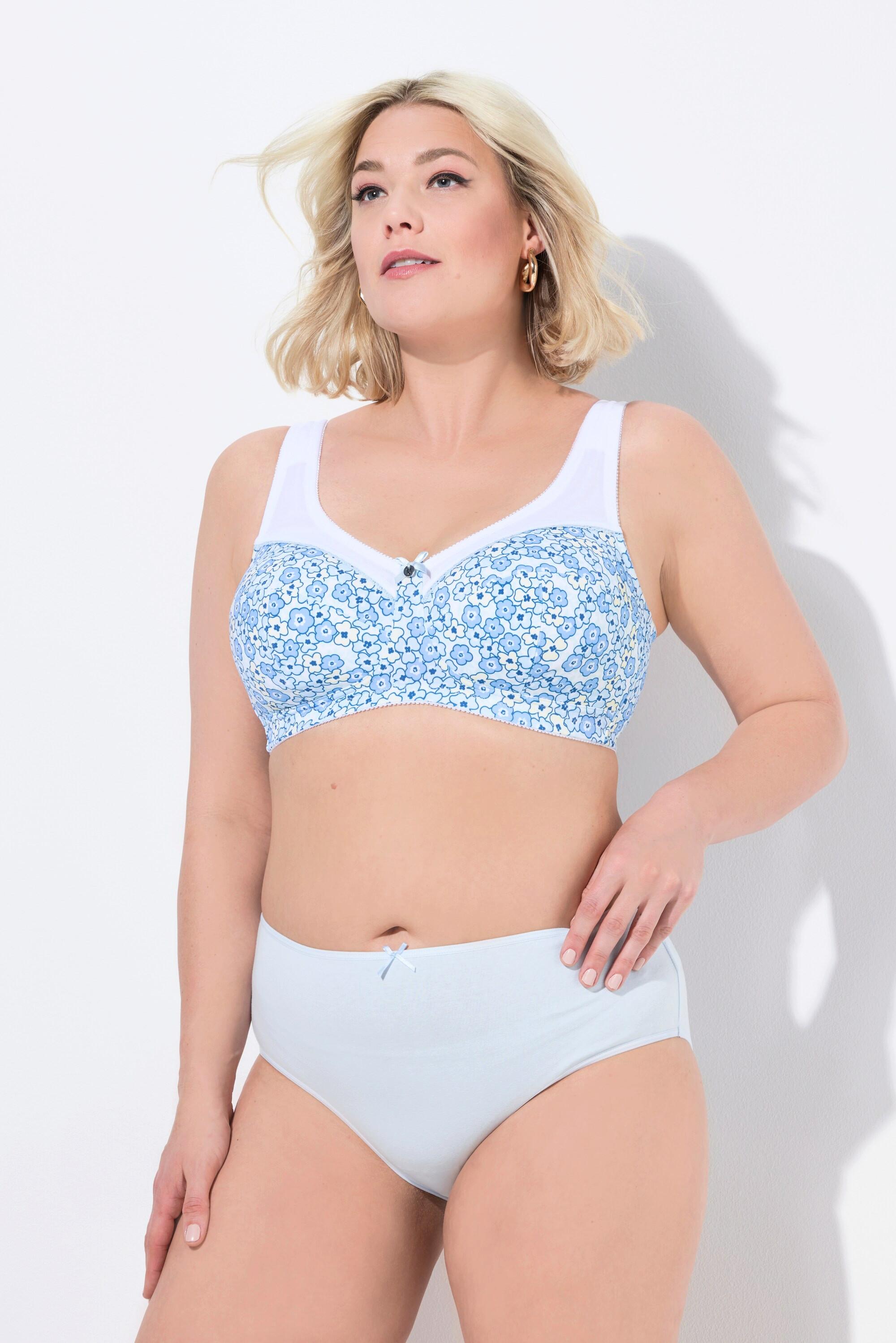 Ulla Popken Slip Tinta Unita Confezione da 5  