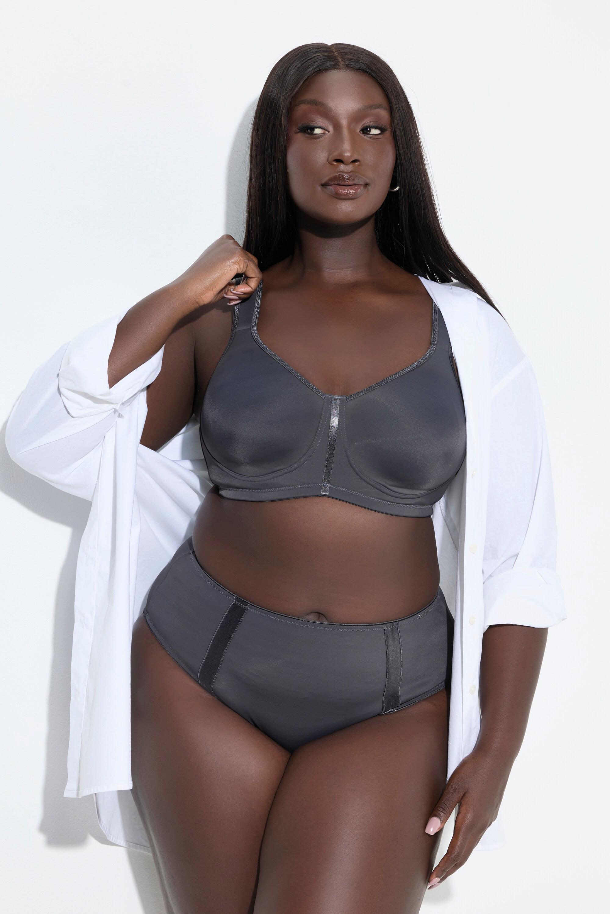 Ulla Popken Reggiseno wellness microfibra senza ferretto coppa C-E  