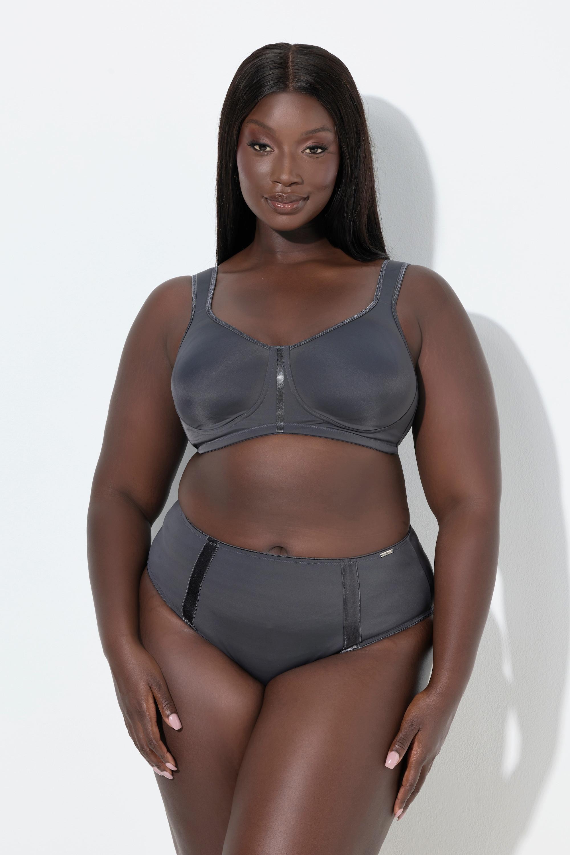 Ulla Popken Reggiseno wellness microfibra senza ferretto coppa C-E  