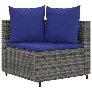 VidaXL set salotto da giardino Polirattan  