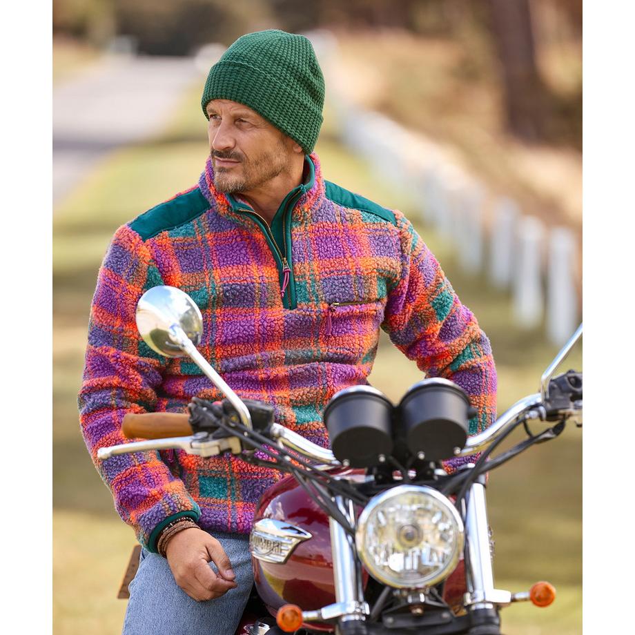 Joe Browns Borg-Fleece Quarter Zip Stehkragen  