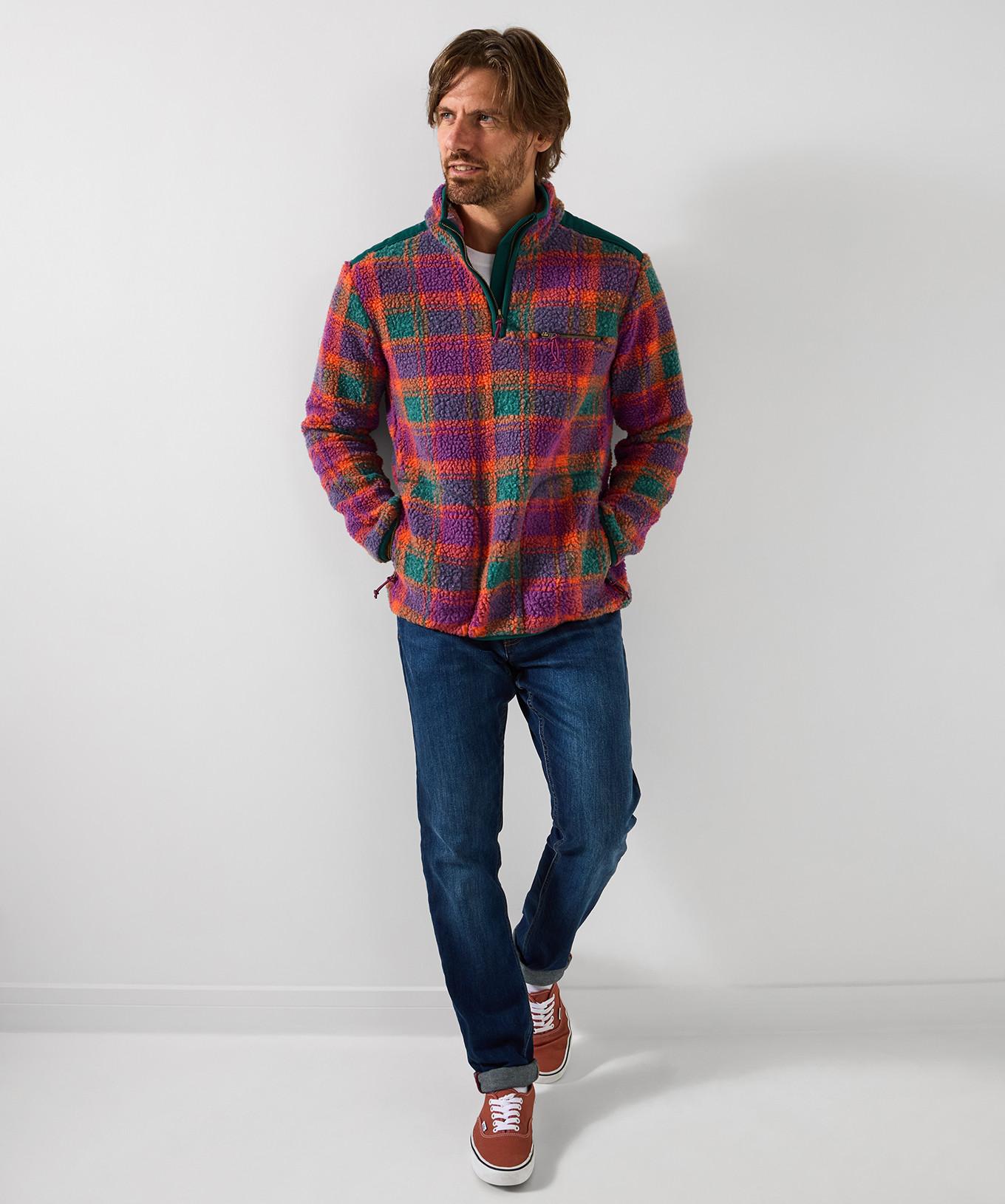 Joe Browns Borg-Fleece Quarter Zip Stehkragen  