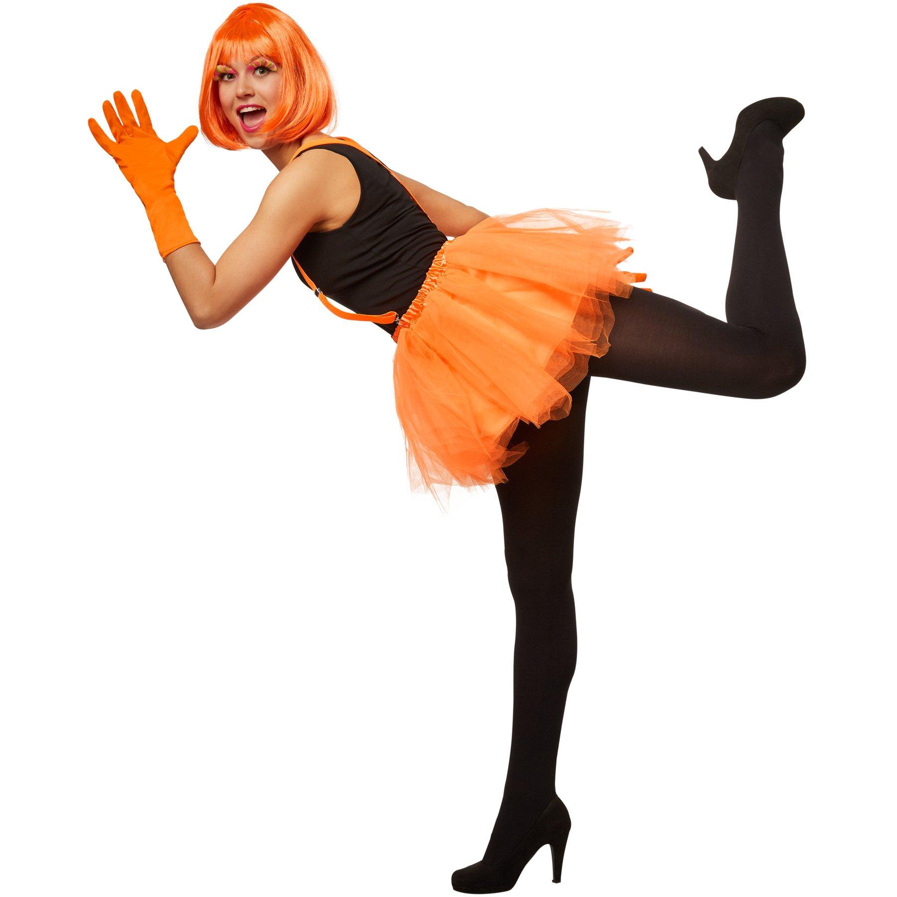 Tectake  Tutu Tüllrock mit Hosenträger 