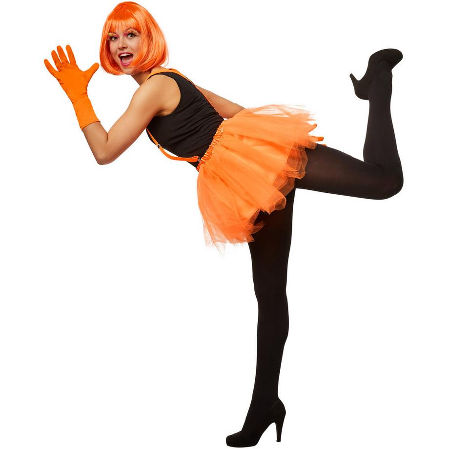 Tectake  Tutu Tüllrock mit Hosenträger 