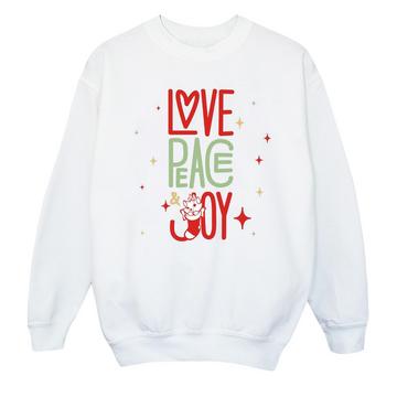 The Aristocats Love Peace Joy Sweatshirt