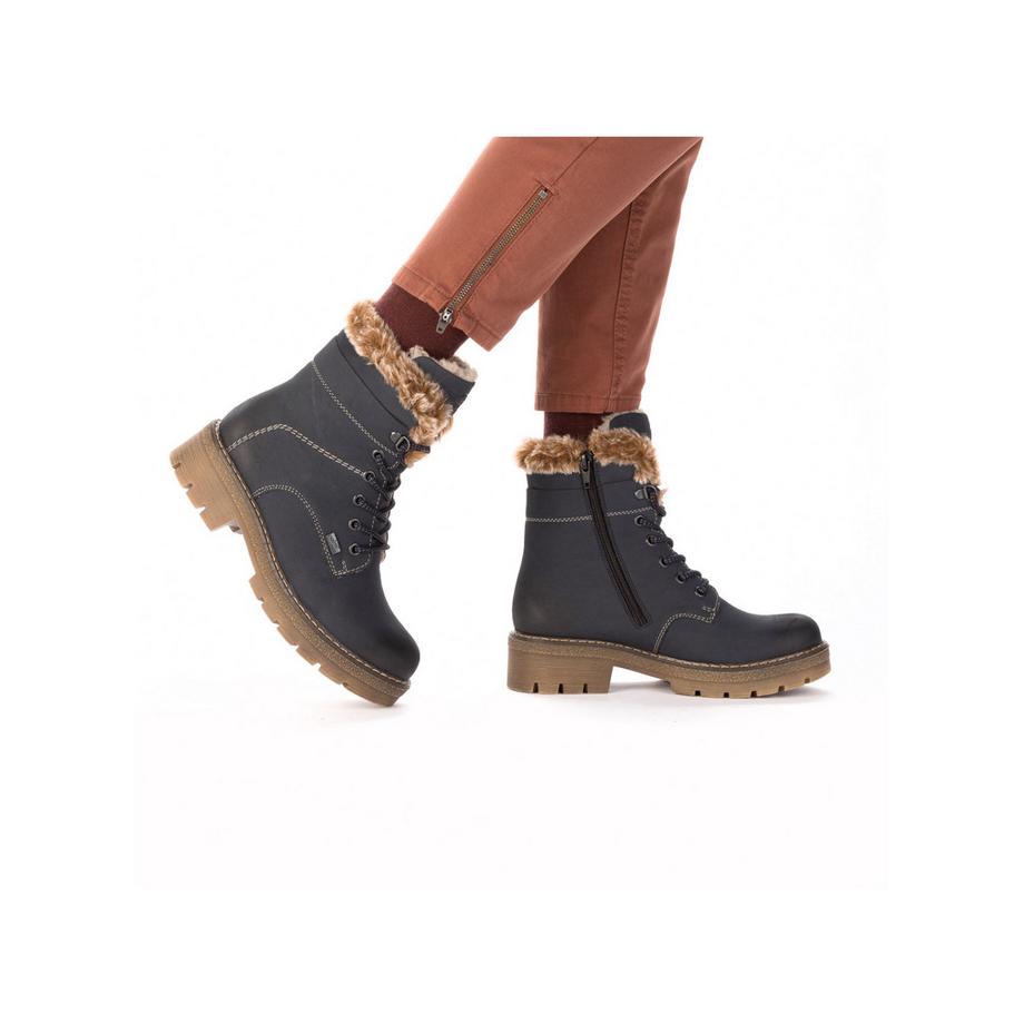 Rieker Bottines à lacets avec semelle intérieure amovible  