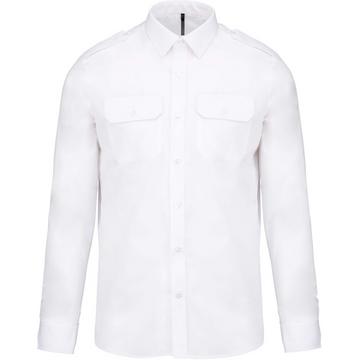 camicia a maniche lunghe pilote