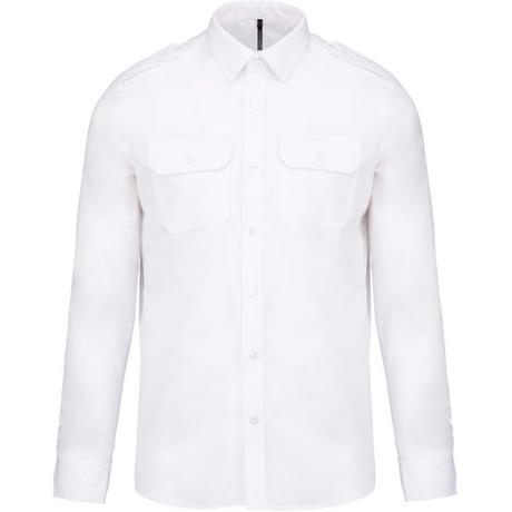 Kariban Pilote Chemise Manche Longue  