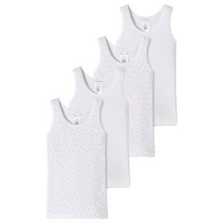 Schiesser  4er Pack Kids Girls Feinripp Organic Cotton - Unterhemd 