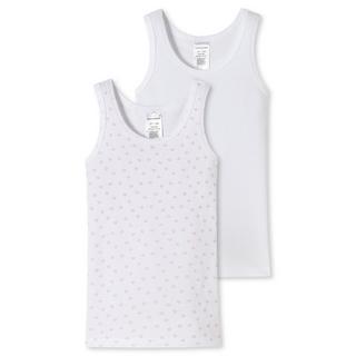 Schiesser  à fines côtes Organic Cotton lot de 4 - débardeur 