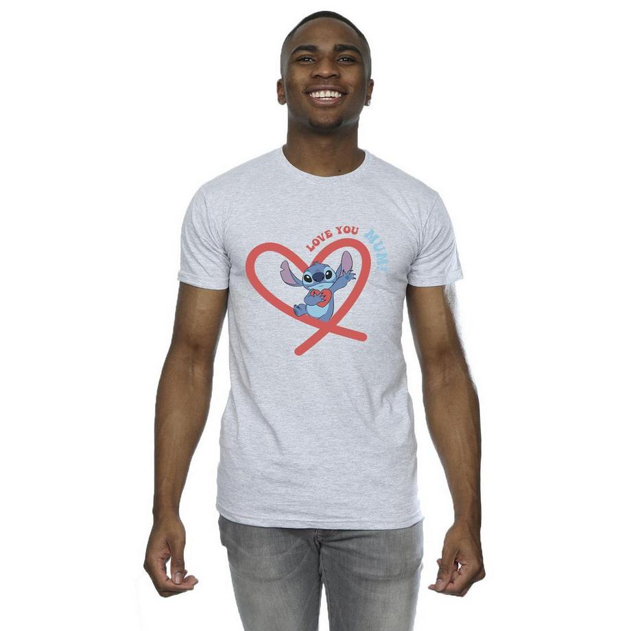 Disney Love You Mum T-Shirt Imprimé  