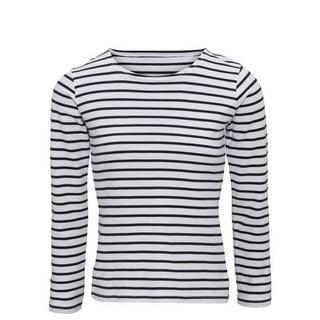 Asquith & Fox Mariniere Langarm T-Shirt  