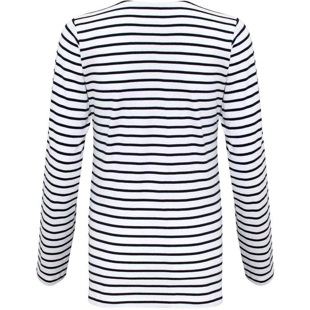 Asquith & Fox Mariniere Langarm T-Shirt  