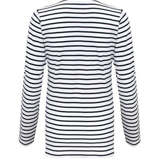 Asquith & Fox Mariniere Langarm T-Shirt  