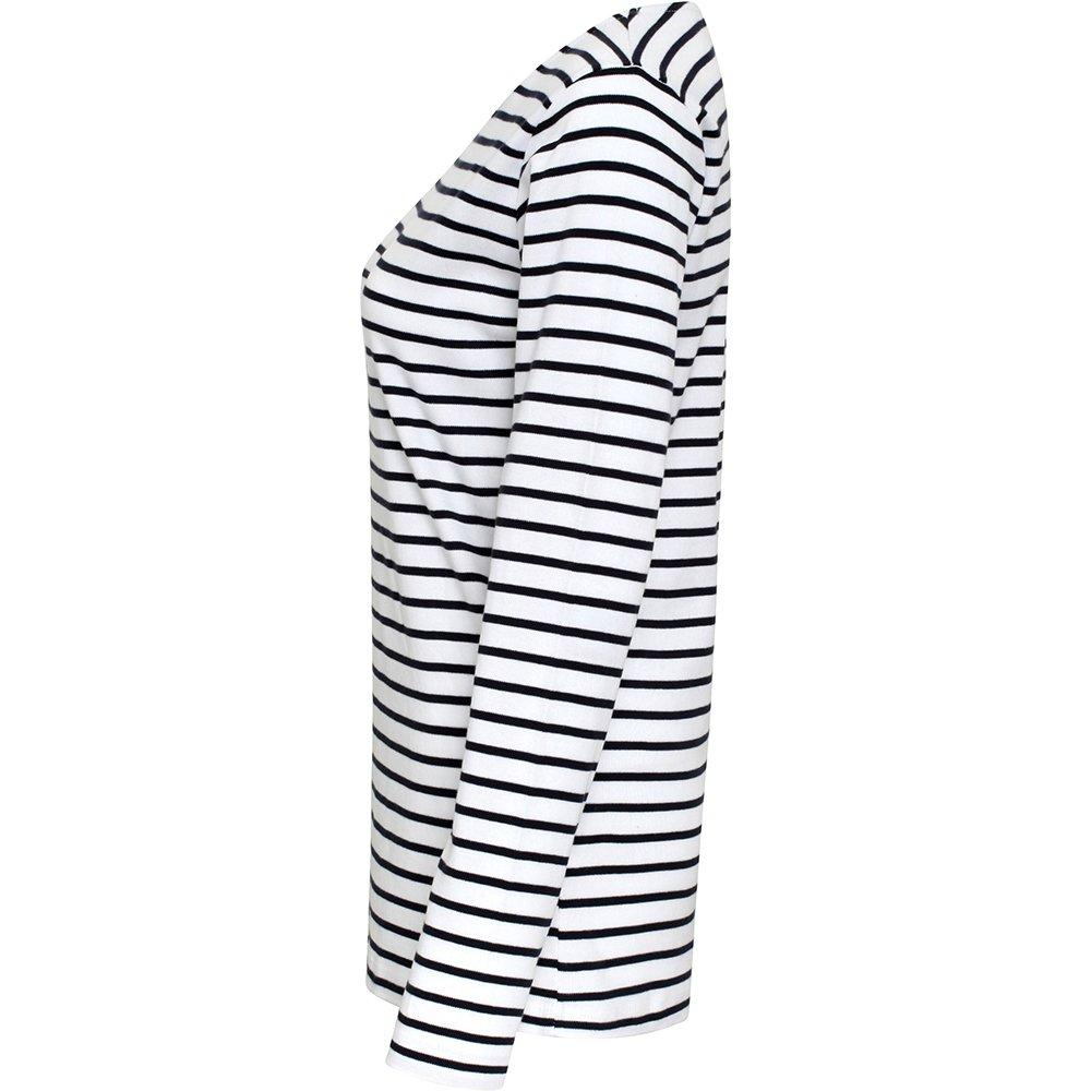 Asquith & Fox Mariniere Langarm T-Shirt  