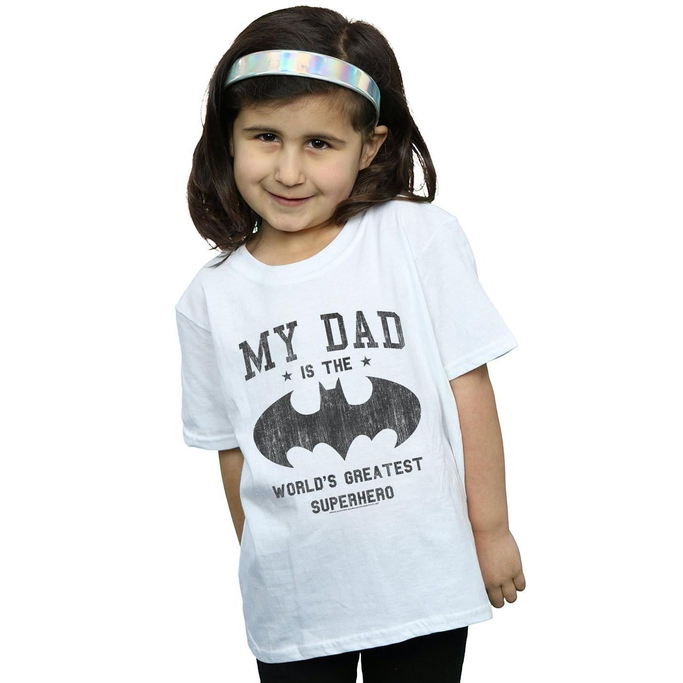 DC COMICS  My Dad Is Batman TShirt 