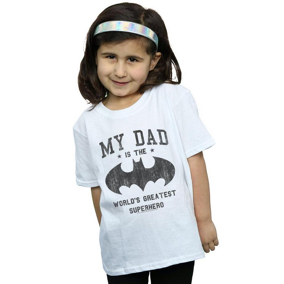 DC COMICS  My Dad Is Batman TShirt 