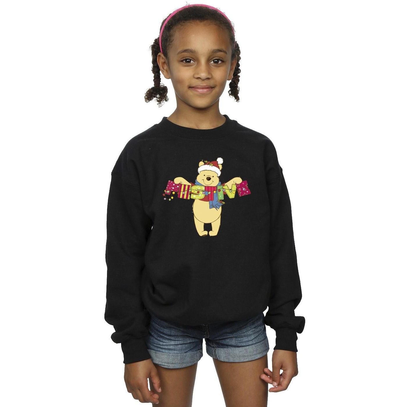 Disney  Winnie The Pooh Festive Sweatshirt 