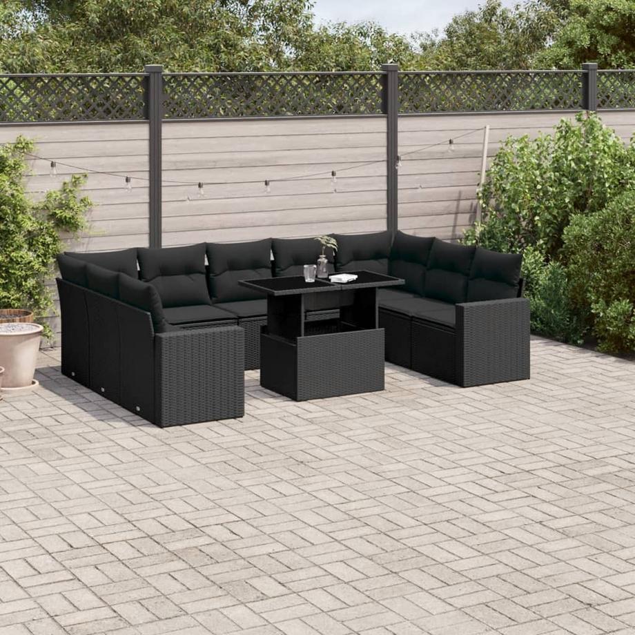 VidaXL Garten sofagarnitur poly-rattan  