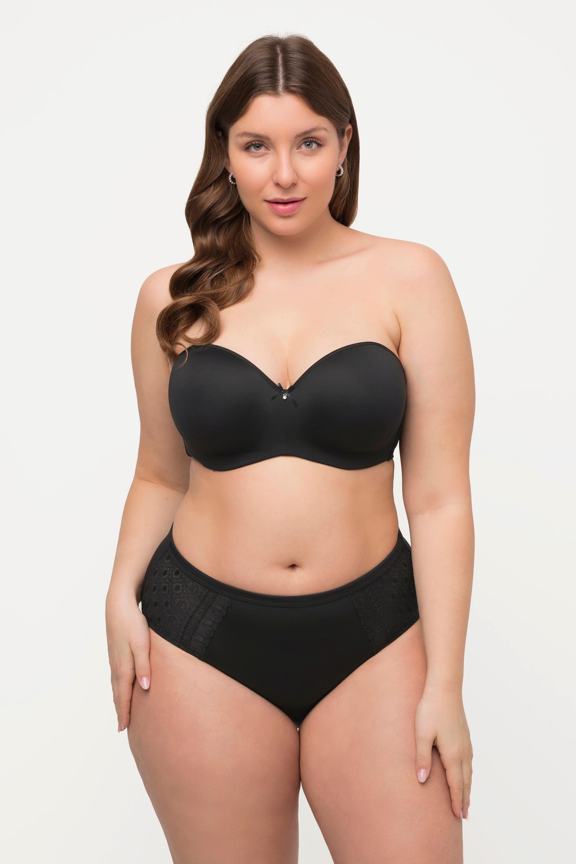 Ulla Popken Soutien-gorge Multiway Bonnets Souples Bretelles Amovibles  