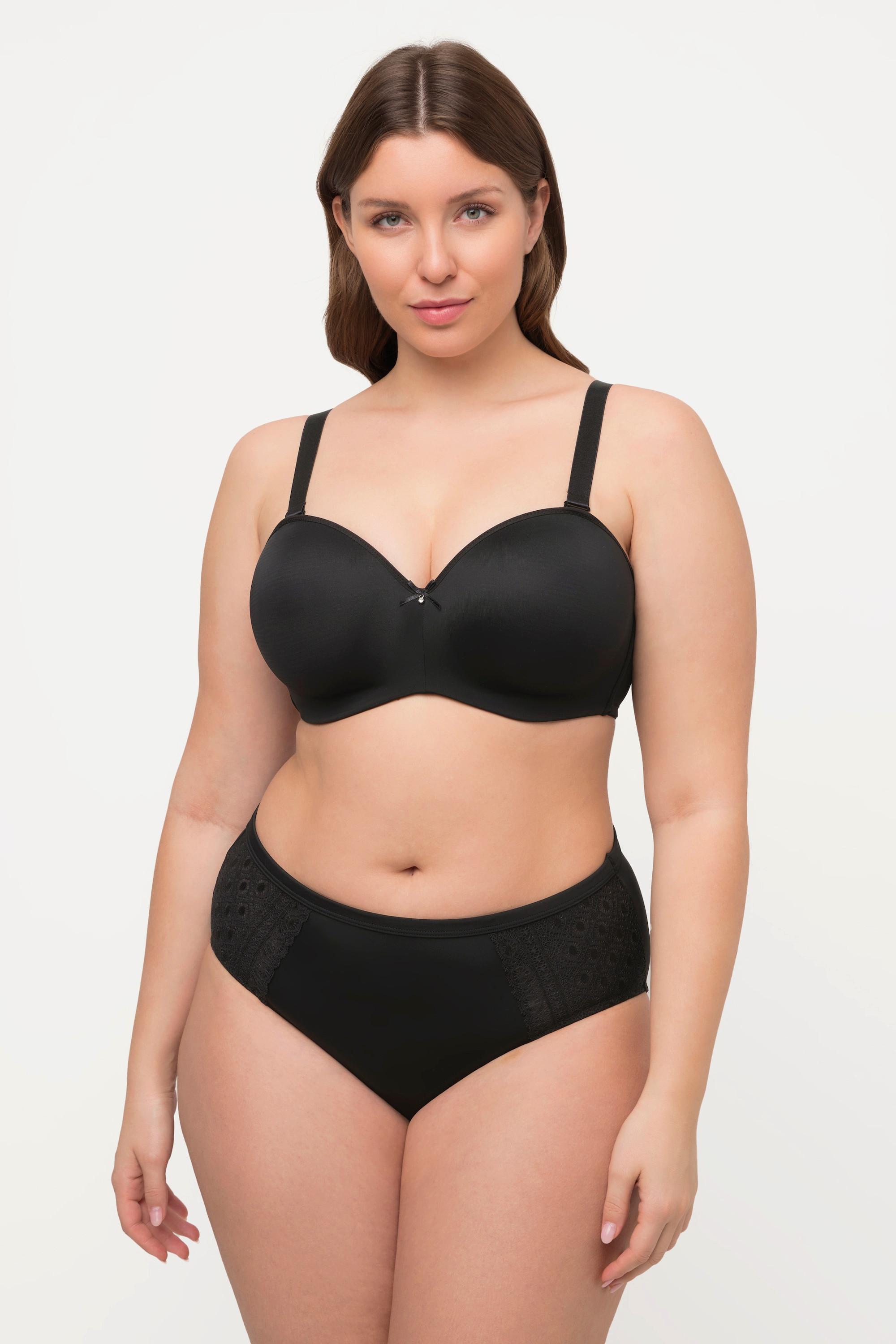 Ulla Popken Soutien-gorge Multiway Bonnets Souples Bretelles Amovibles  