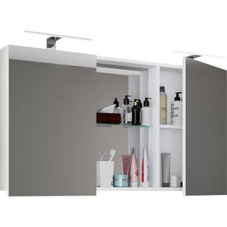 VCM Holz Badspiegel Wandspiegel Hängespiegel Spiegelschrank Badezimmer Budasi  